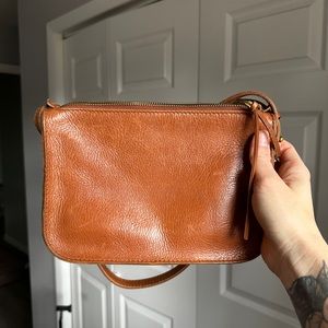 Madewell The Simple Crossbody Bag English Saddle